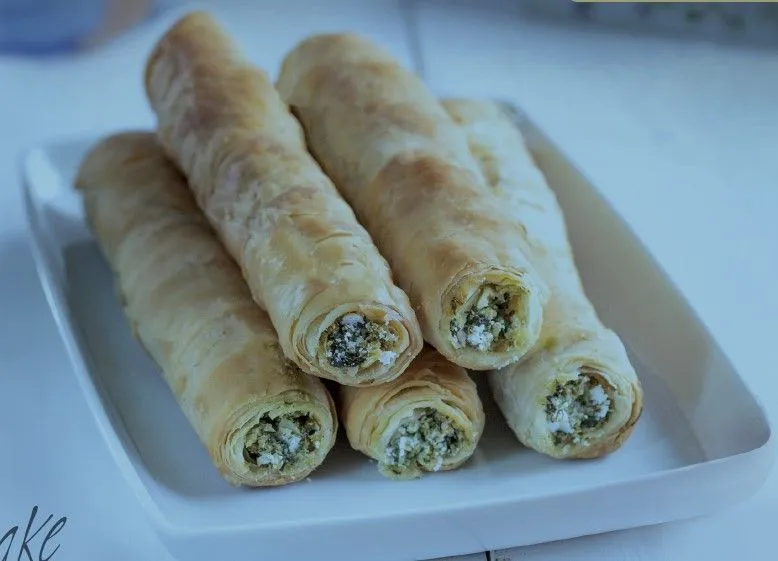 borek kebab poulet sauce tzatziki