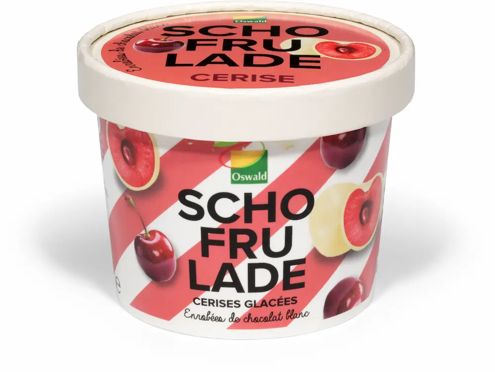 schofrulade bananes enrobées de chocolat au lait