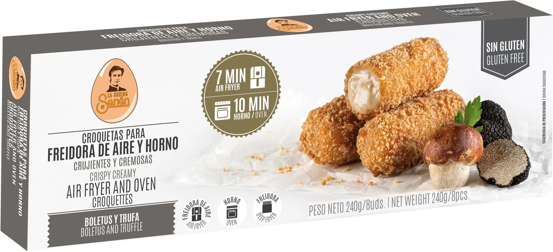croquetas aux cèpes et truffe
