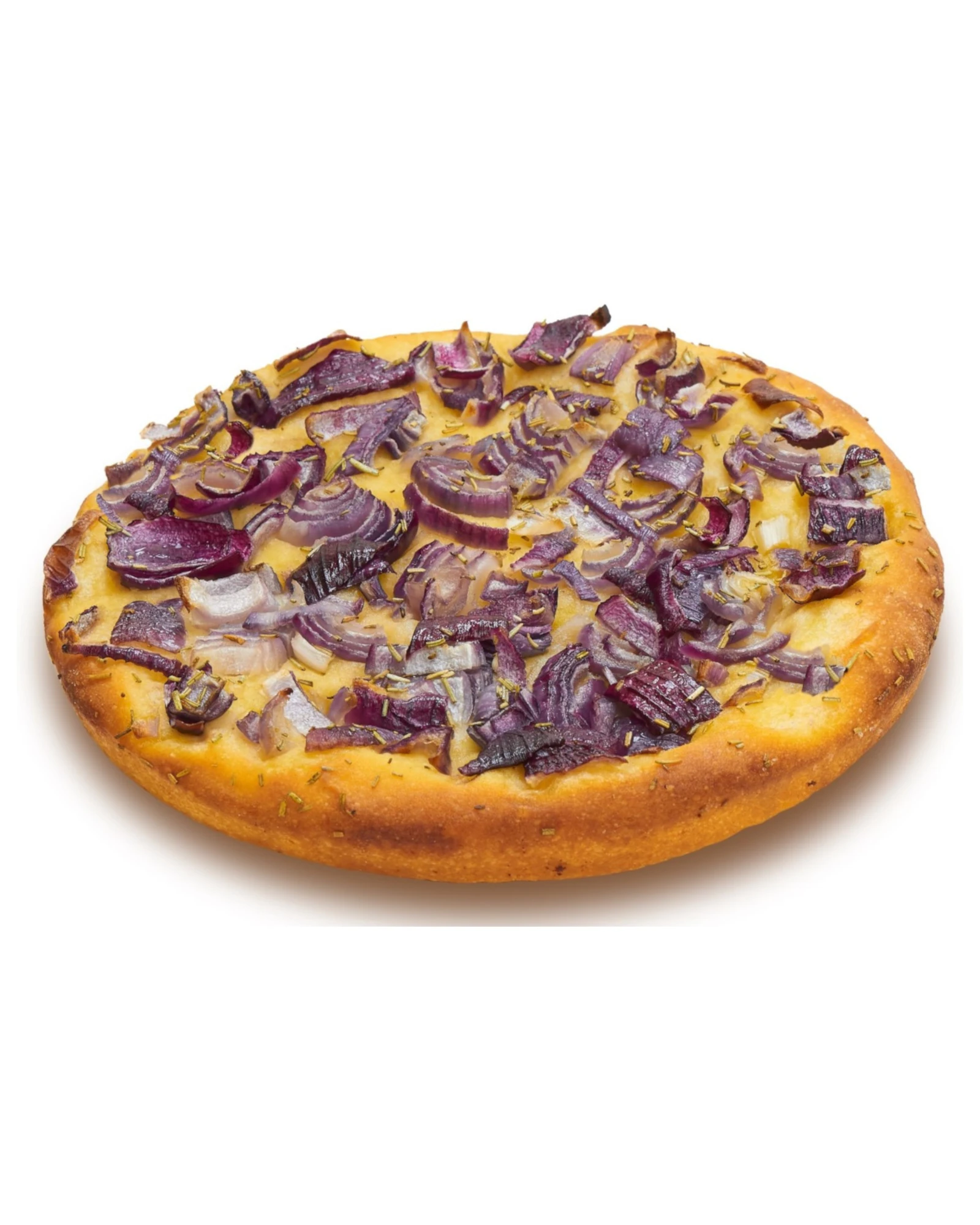 Focaccia aux oignons rouge et romarin