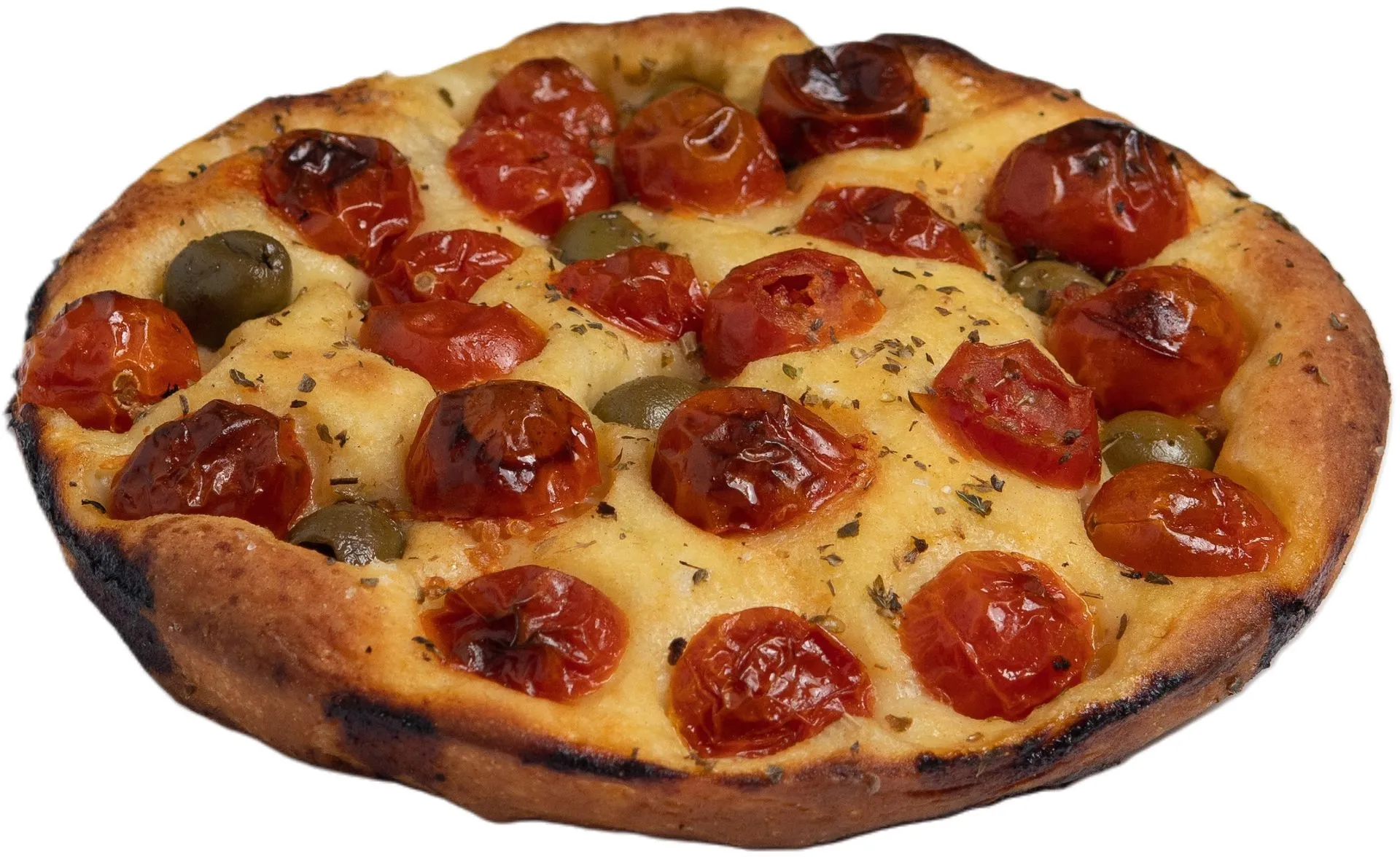 focaccia tomates olives