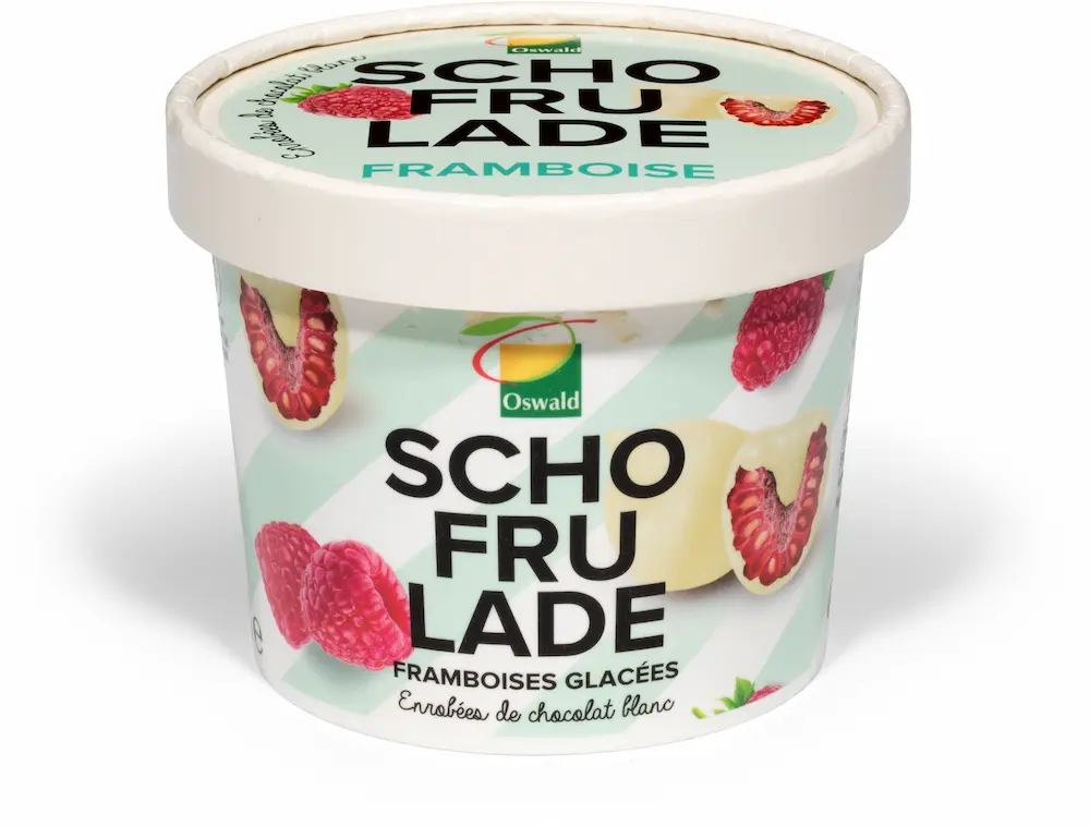 schofrulade bananes enrobées de chocolat au lait