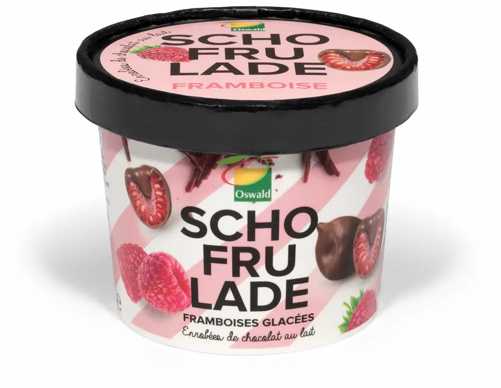 schofrulade bananes enrobées de chocolat au lait