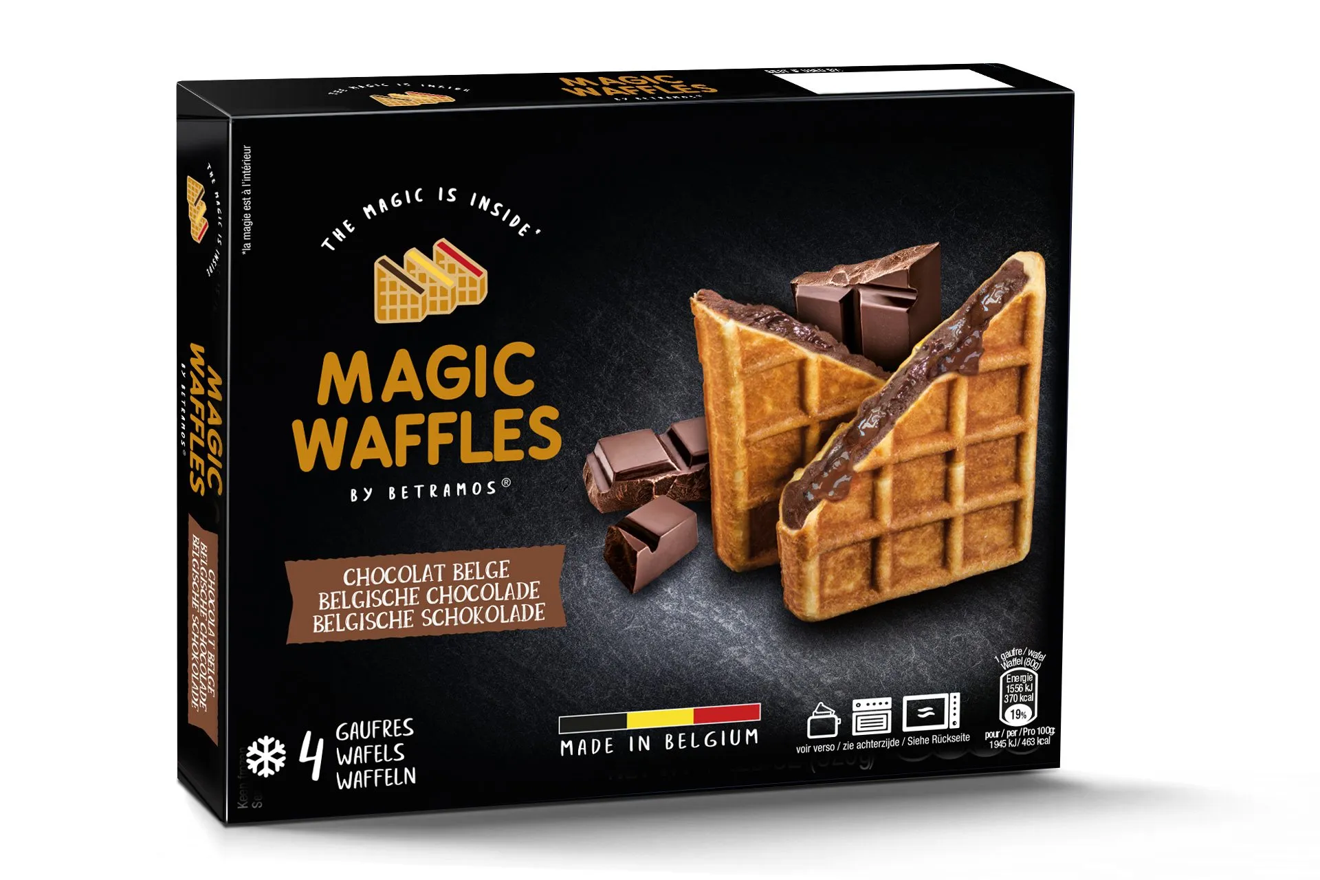 magic waffles gaufre chocolat belge