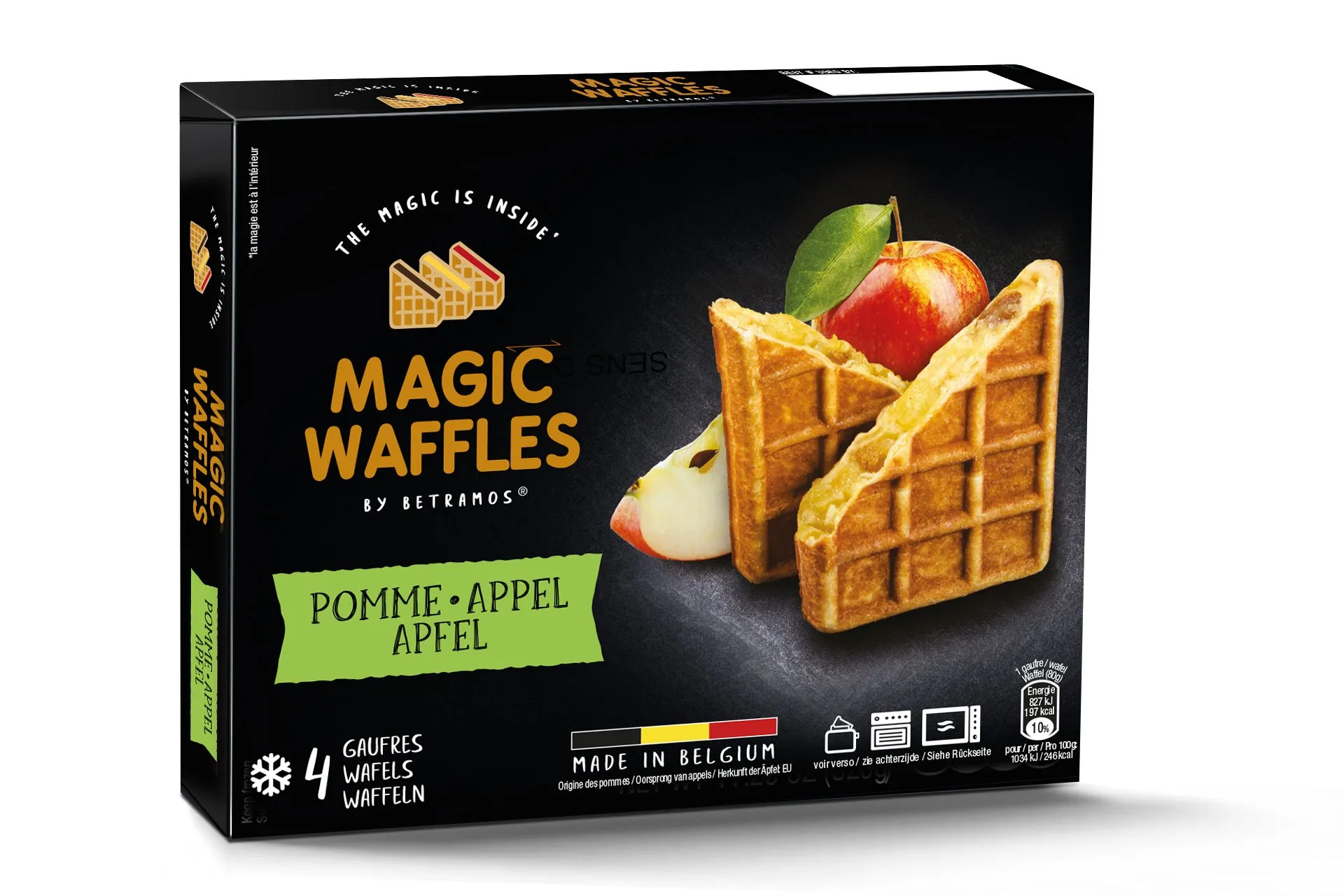 magic waffles gaufre chocolat belge