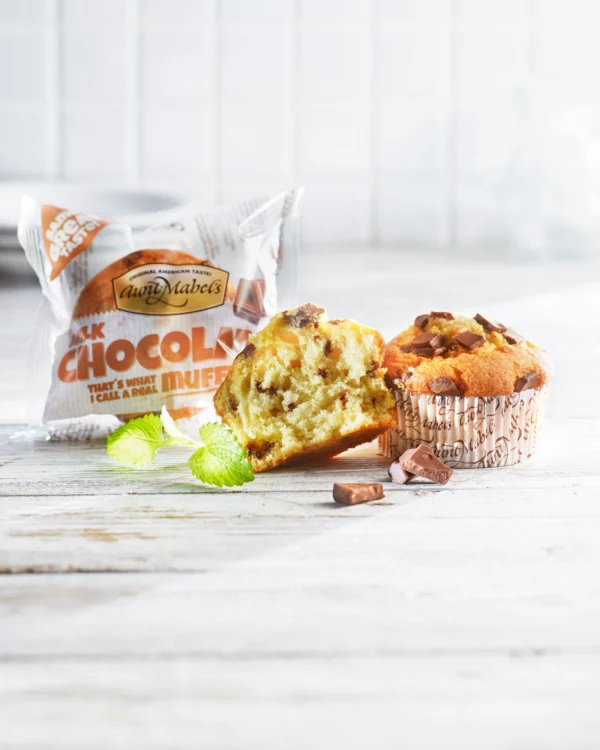 aunt mabel's muffin chocolat lait