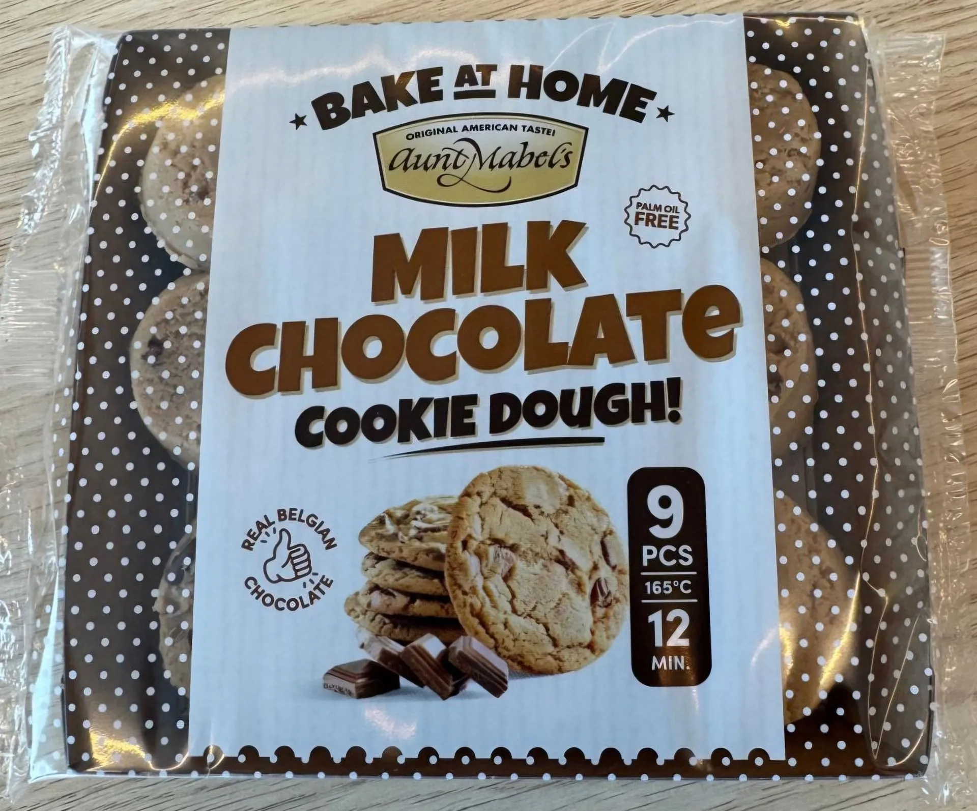cookies crus à cuire