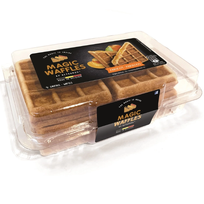 gaufres fourrées abricot