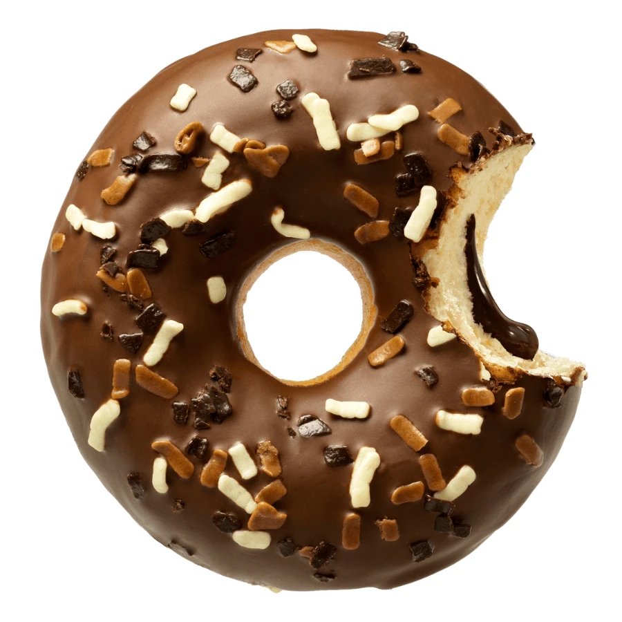 donut holy choc fourré chocolat