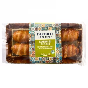 cannoncini crème de pistache