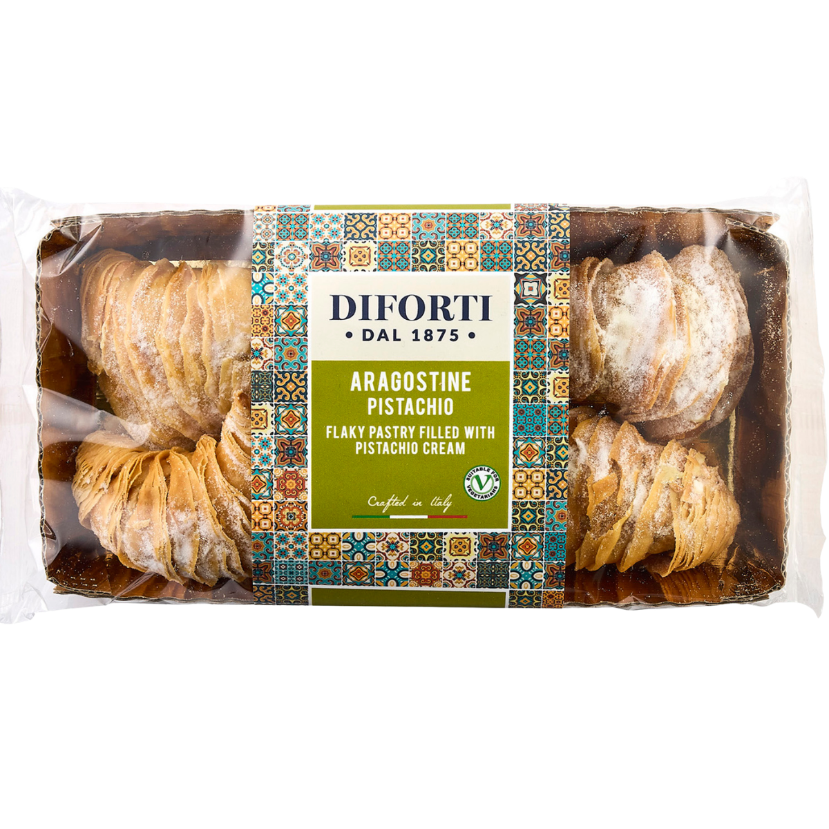 Aragostine crème de pistache