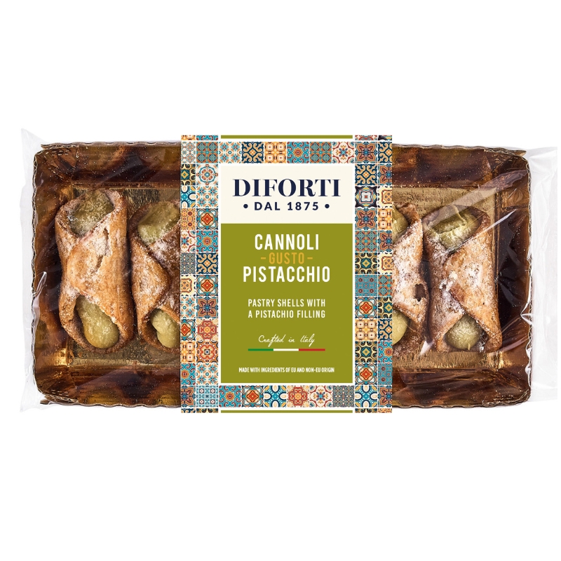 Cannoli crème de pistache