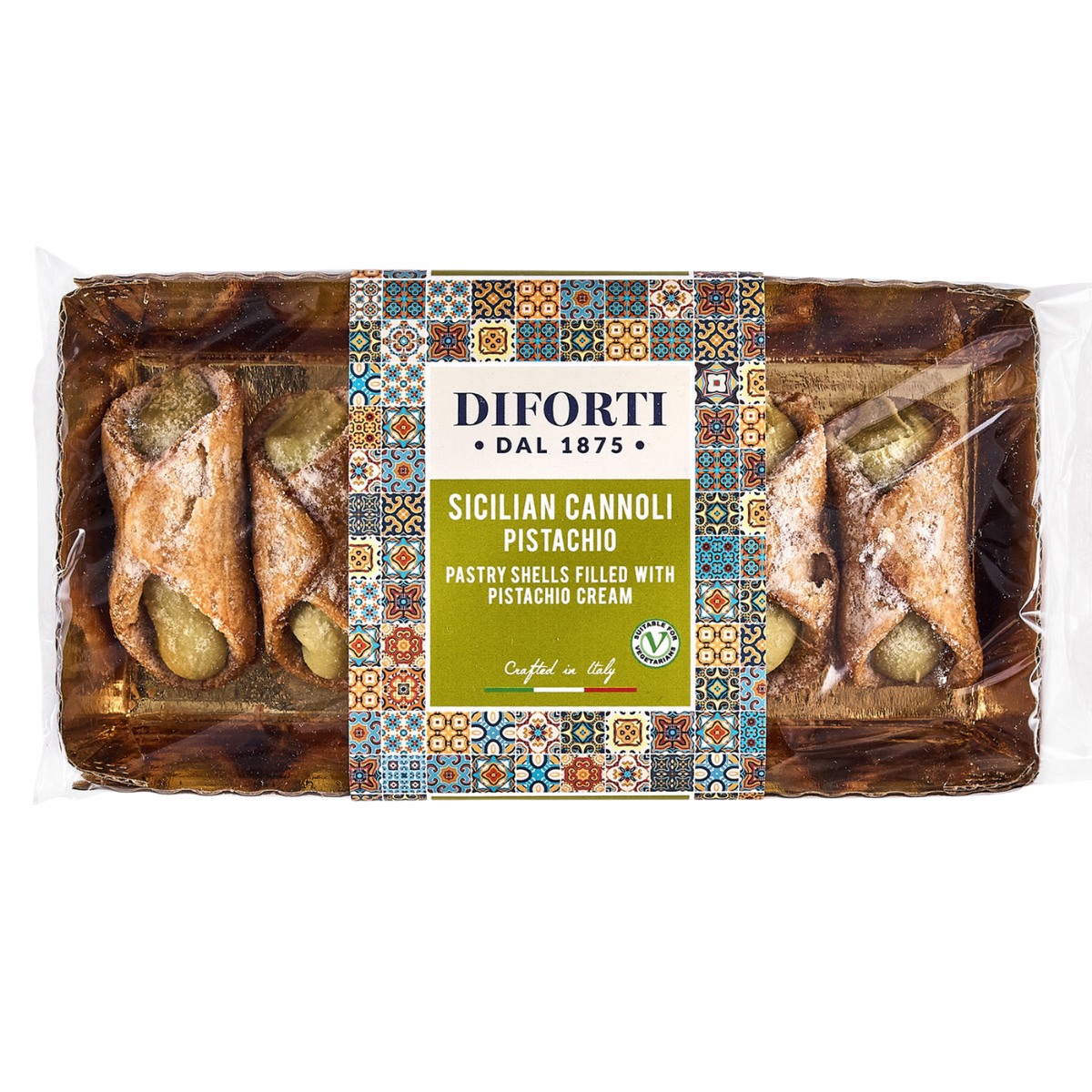 Cannoli crème de pistache