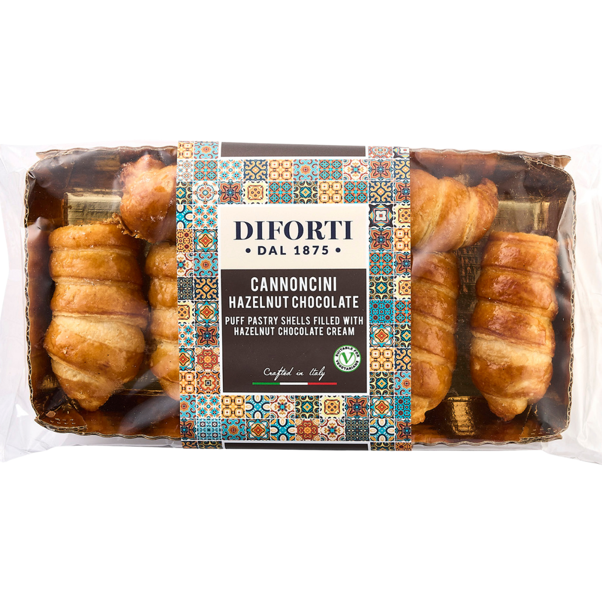 Cannoncini cacao noisettes