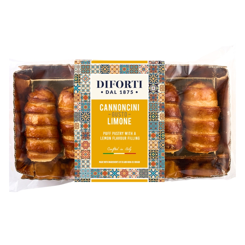 Cannoncini arôme citron
