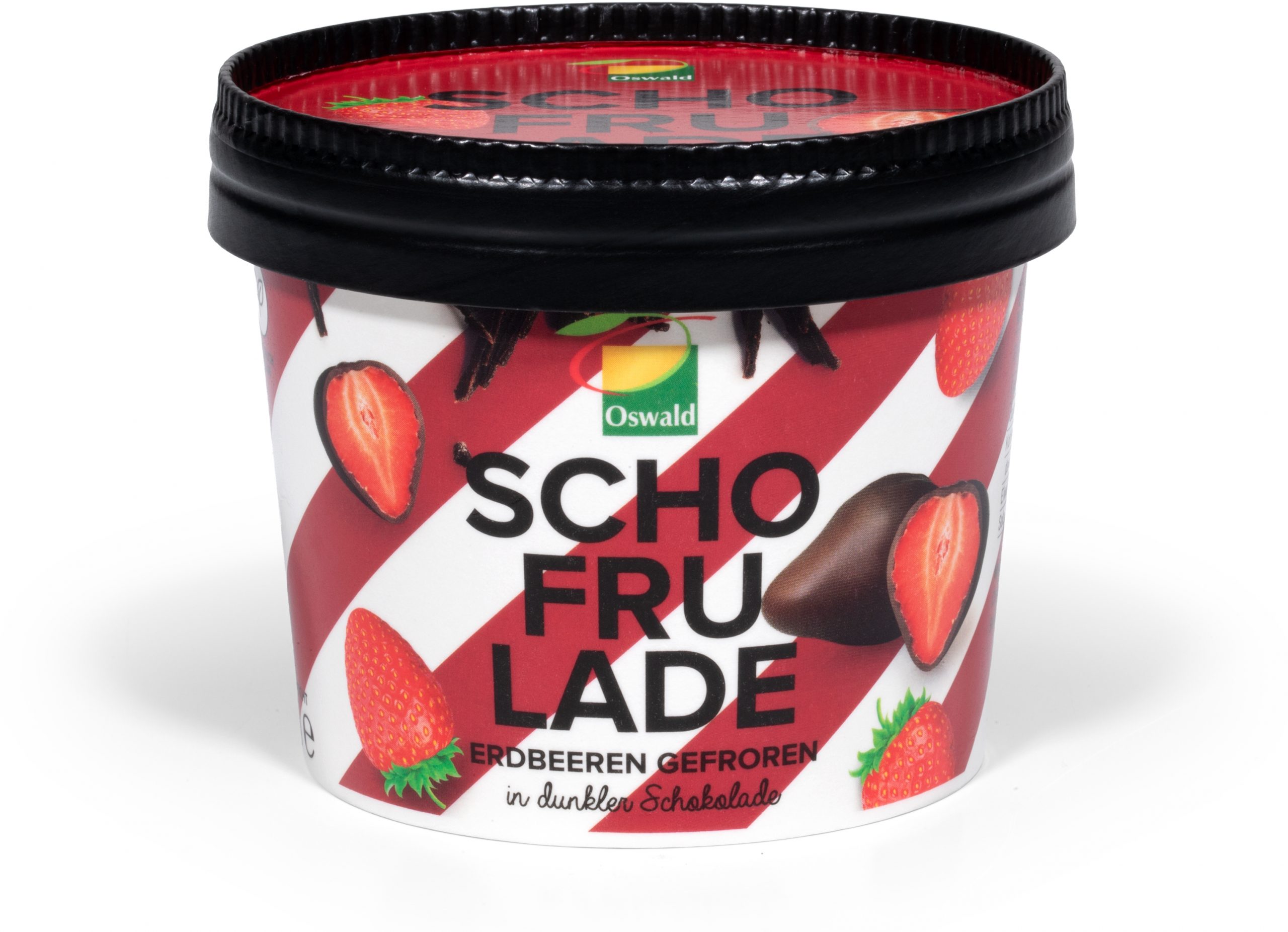 Fraises enrobées de chocolat noir
